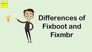 Differences of Fixboot and Fixmbr [upl. by Aneekat]