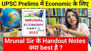 Mrunal Sir के Economic handout क्या best है  By Priya Mam [upl. by Devitt]