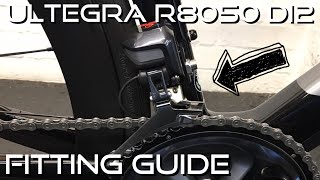 Shimano Ultegra R8050 Di2 Front Derailleur Fitting Guide [upl. by Anrym208]