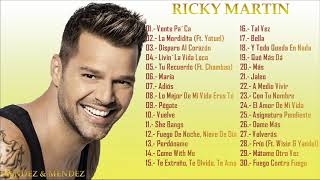 RICKY MARTIN SUS MEJORES CANCIONES SUS GRANDES EXITOS [upl. by Reivax]