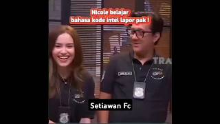 Ngomong pakai bahasa kode😂 shorts laporpak laporpaktrans7 [upl. by Adnopoz]