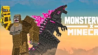 MONSTERVERSE ADDON  GxK expansion v10  New Godzilla x Kong addon [upl. by Eyla]