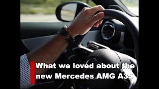 What we loved about the new Mercedes AMG A35 [upl. by Vashtia]