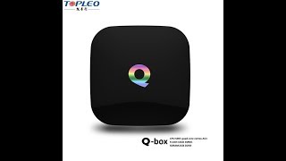 QBOX Firmware update amlogic s905x android tv box Real 4K super Mini android digital player [upl. by Chute]