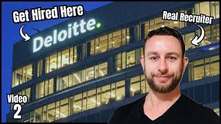 Deloitte Behavioral Interview Questions and Answers  How to Get a Job at Deloitte [upl. by Thorndike]