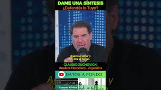 Argentina Parábola Financiera Zuchovicki shorts milei javiermilei finanzas economia DatosArg [upl. by Vania]