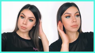 PEACHY SPRING MAKEUP GRWM  Mari Bajari [upl. by Nahtanhoj]