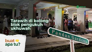 Tarawih di kolong blok pengukuh ukhuwah [upl. by Atcliffe]