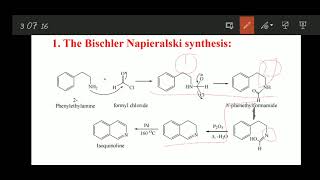 Isoquinoline synthesis reactions and medicinal uses [upl. by Atalee]