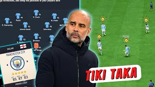 Pep Guardiolas Man City Tactics  FIFA 23 Ultimate Team [upl. by Aicilaf]