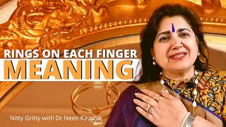 Meaning of Rings for Each Finger  Astrologically [upl. by Namhcan]