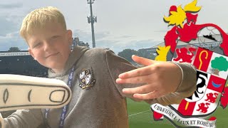 Port Vale 0 Tranmere Rovers 0  Match And Mascot Vlog [upl. by Jeffry]