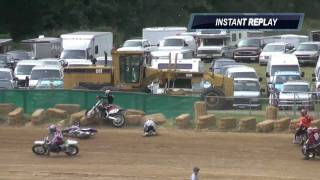 Peoria TT Amateur Main Crash June 2011 [upl. by Ahsinel]