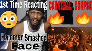 First Time Reacting to  Cannibal Corpse  Hammer Smashed Face Live [upl. by Hoi]