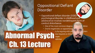 Abnormal Psychology Chapter 13 Lecture [upl. by Kimitri]