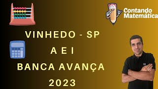 Auxiliar de Educação Infantil  Vinhedo  Avança 2023 [upl. by Saffian23]