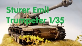 Plastikmodellbau Ps  Sturer Emil VK 3001  Trumpeter 135 [upl. by Tteirrah]