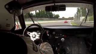 FABRIZIO ZAMUNER  ALFA ROMEO GTA 1300 JUNIOR  COPPA INTEREUROPA 2015  ONBOARD GARA 2 [upl. by Alick981]