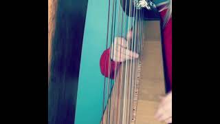 Ailie Robertson  Prelude Polka  Celtic Harp [upl. by Elata]