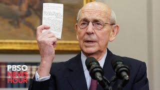 WATCH Why retiring Justice Stephen Breyer will be remembered as ‘one of the great dissenters’ [upl. by Ellehcen810]