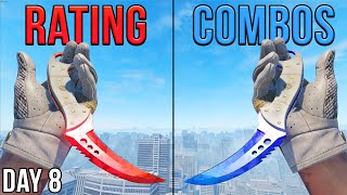 Rating CS2 Glove Knife Combos [upl. by Muire984]