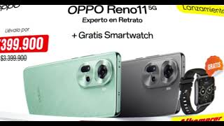 Nuevo OPPO Reno 11  Smartwatch Gratis [upl. by Jeanne743]