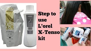 LOREAL PROFESSIONNEL PARIS XTENSO Oleoshape Smoothening [upl. by Fredkin]