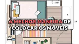 A Melhor maneira de colocar os MÓVEIS do seu Quarto [upl. by Afaw467]