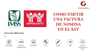 Cómo hacer un RECIBO DE NÓMINA en el SAT  Recibo de Asimilados a Salarios  SAT 2021 [upl. by Blunt852]