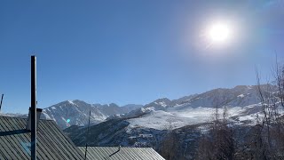 SANTIAGO DE CHILE  CORDILLERA DE LOS ANDES NEVADO 2024 4K [upl. by Yblok]