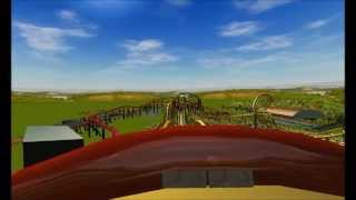 Corkscrew Alton Towers RCT3 [upl. by Hulbert92]