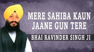 Bhai Ravinder Singh Ji Hazoori Ragi  Mere Sahiba Kaun Jaane Gun Tere  Tu Dariyaau [upl. by Suiram]