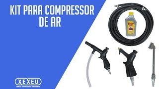 Kit para Compressor de Ar 13 Peças [upl. by Aluino904]