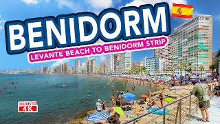 BENIDORM  Levante Beach to the Benidorm Strip [upl. by Digdirb]