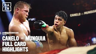 Canelo Alvarez vs Jaime Munguia  Full Card Highlights [upl. by Navinod893]