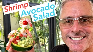 Shrimp Avocado Salad 😎🏆🏆 [upl. by Gehlbach]