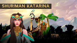 Shuriman Katarina League of Legends Custom Skin [upl. by Ednargel310]