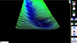 WASSP Multibeam Sonar surveying a dredge trench with pipeline [upl. by Aneev73]