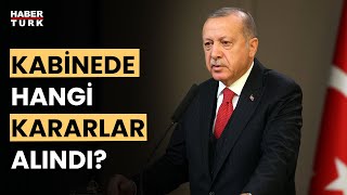 CANLI  Cumhurbaşkanı Erdoğan kabine toplantısı sonrası açıklama yapıyor [upl. by Alan]