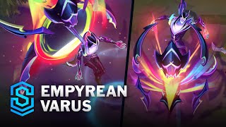 Empyrean Varus Skin Spotlight  PreRelease  PBE Preview  League of Legends [upl. by Eeryn]