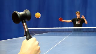 Can you play ping pong with a MEAT HAMMER [upl. by Fantasia]