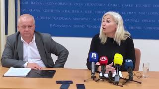 Blaženka Čačić govorila na konferenciji za novinare o aferi Bitlucky [upl. by Alfred]