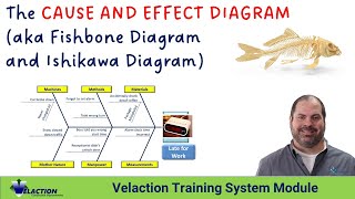 Cause and Effect Diagram Training Video aka Fishbone Diagram amp Ishikawa Diagram [upl. by Yatnuahs817]