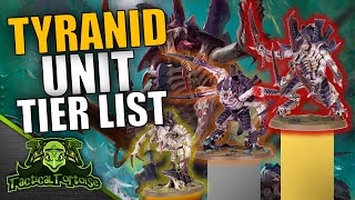 Ranking EVERY Tyranid Unit in Warhammer 40k  Pariah Nexus Edition [upl. by Pate]