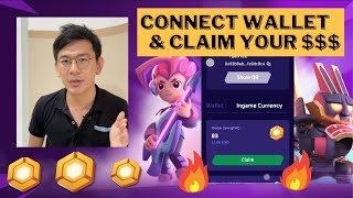 HOW TO CONNECT WALLET TO THETAN ARENA amp EARN USD [upl. by Lurline838]