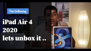 iPad air 4 2020 UnBoxing  فتح صندوق ايباد اير 4  يلا بينا [upl. by Sasnett]