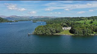 Storrs Hall amp The Lakeside Suites by Skylark Aerial Photography quotLake District Drone Servicequot [upl. by Leira]