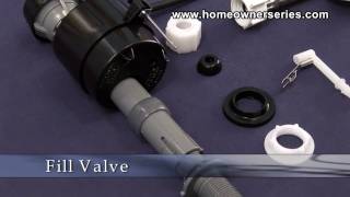 How to Fix a Toilet  Parts  Fill Valve [upl. by Novyart599]