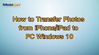 How to Transfer Photos from iPhoneiPad to PC Windows 10 [upl. by Janaye218]