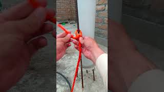 How to roe simple and strong knots how knot rope [upl. by Eeladnerb]